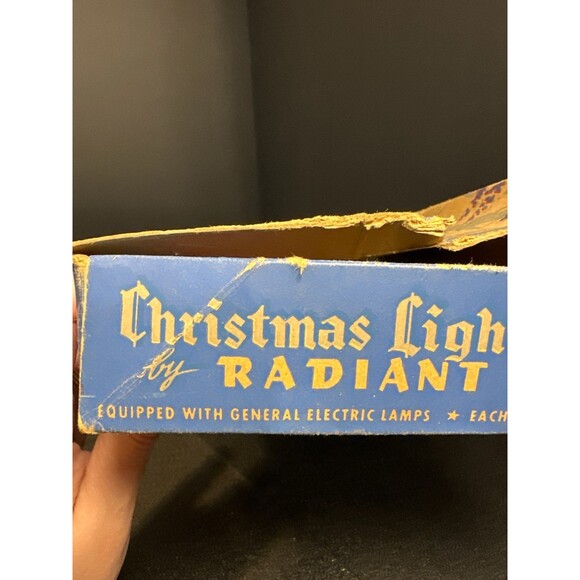 Vintage Radiant Christmas Lights GE Mazda Bulbs - Picture 9 of 9